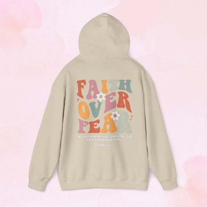 faith over fear hoodie