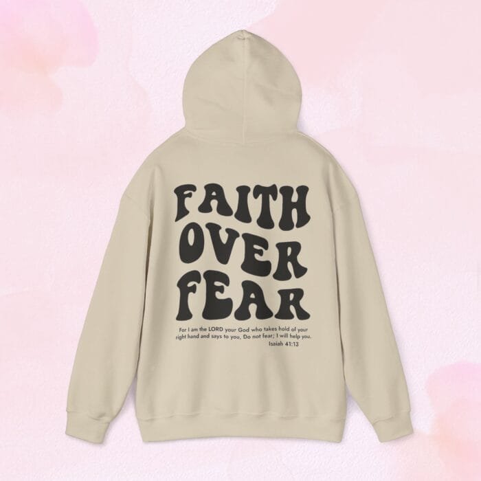 faith over fear hoodie