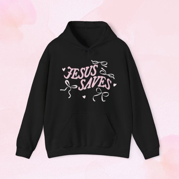 Jesus saves hoodie