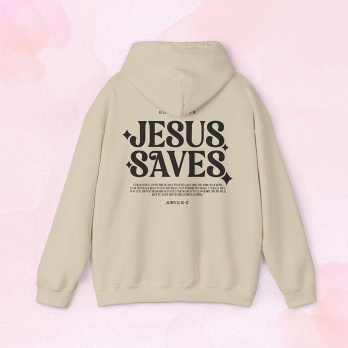 Jesus saves hoodie