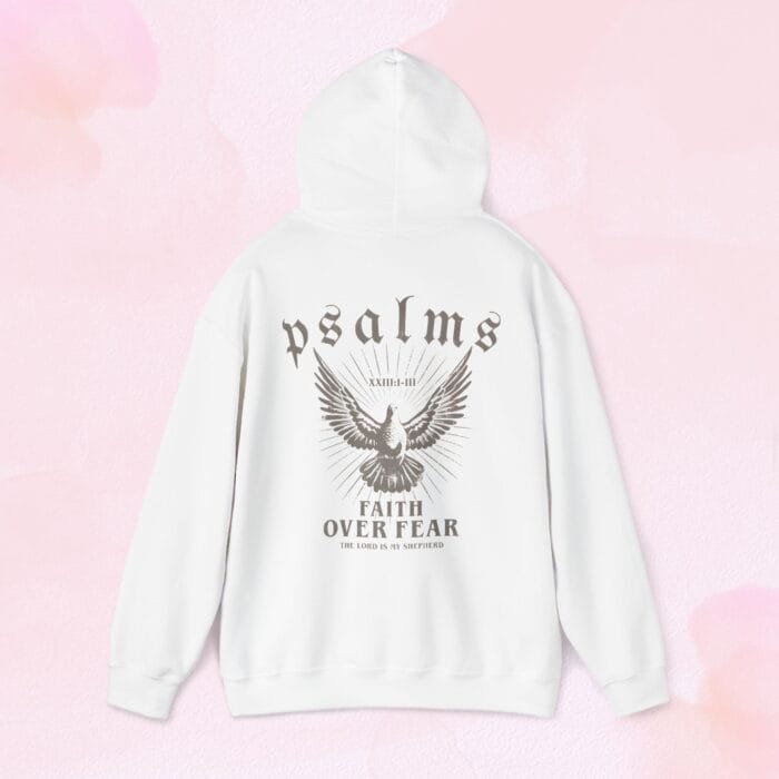 faith over fear hoodie