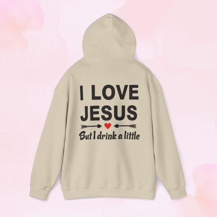 i love Jesus hoodie