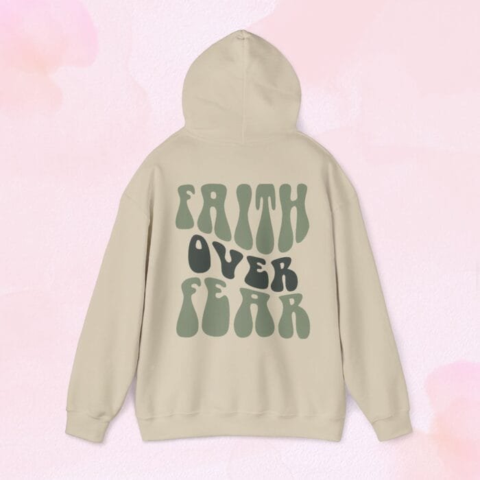 faith over fear hoodie