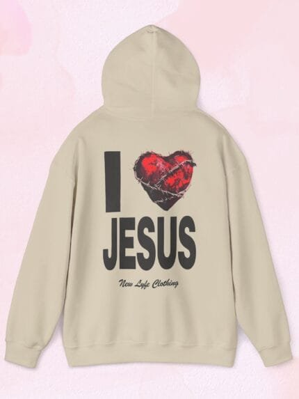 i love Jesus hoodie