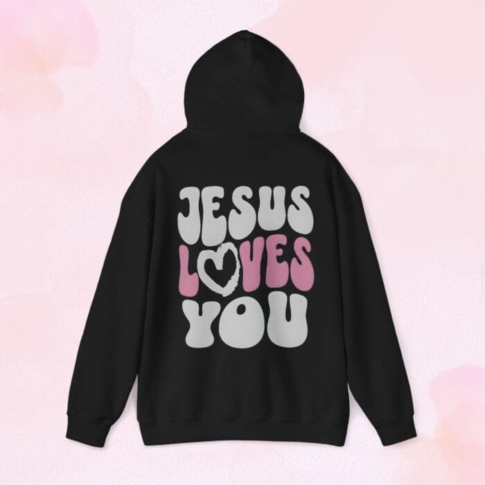 Jesus loves you hoodie