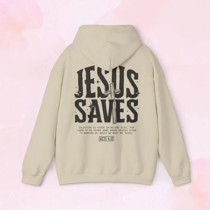 Jesus saves hoodie