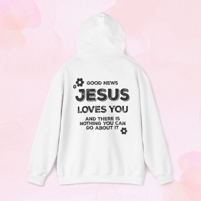 Jesus loves you hoodie