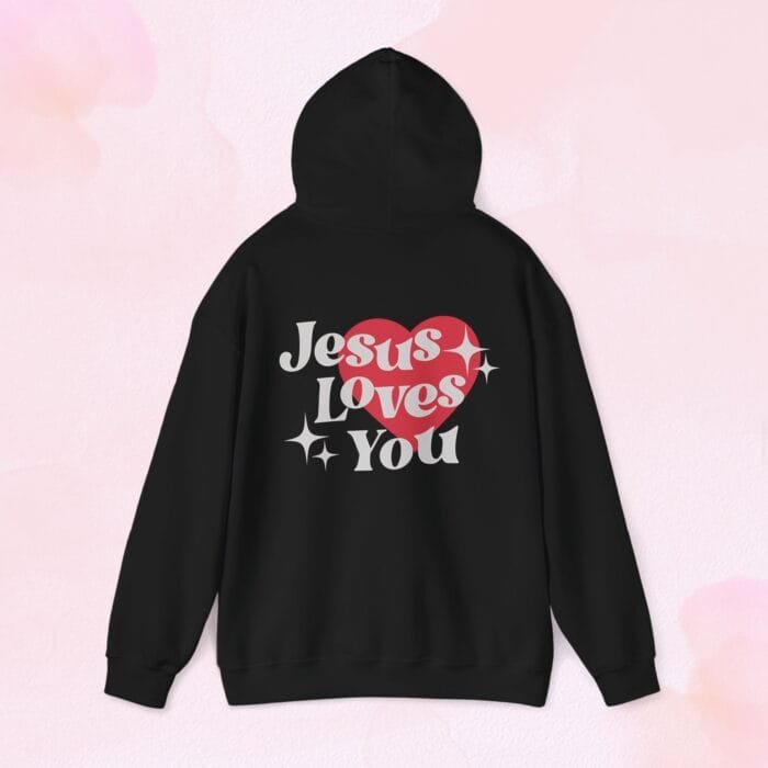 Jesus loves you hoodie