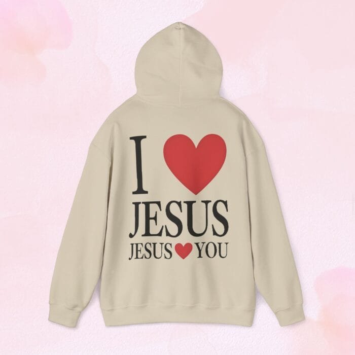 i love Jesus hoodie