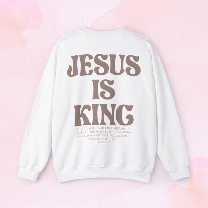 Jesus is king sweatshirt