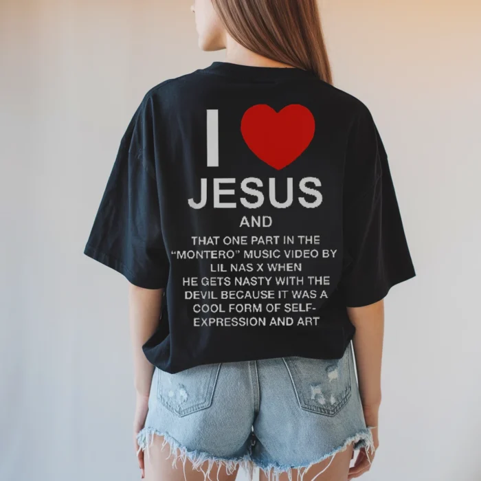 I Love Jesus Shirt The Perfect Blend of Faith and Style