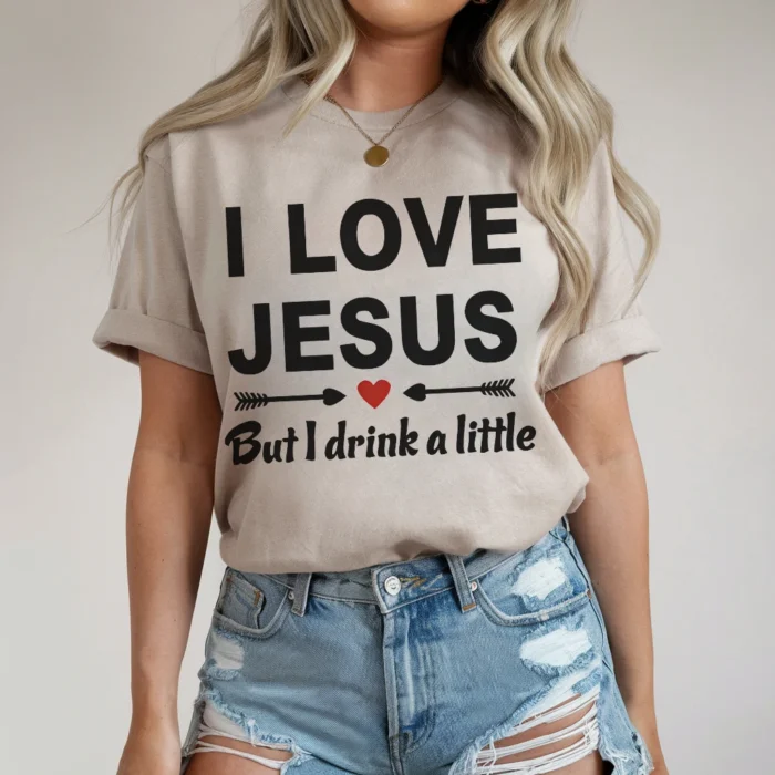 I Love Jesus Shirt Wear Your Faith Proudly Natural