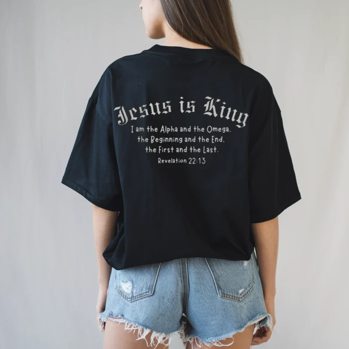 Stay Inspired with the Jesus Is King Shirt Black