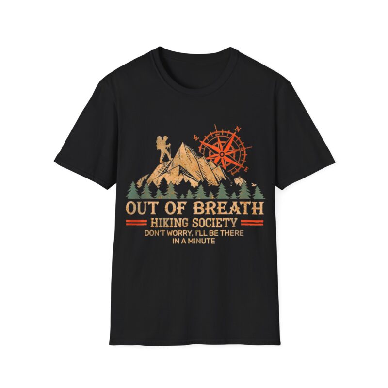 Adventure Awaits — Out of Breath Hiking Society Tee