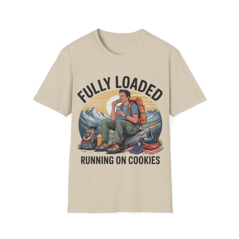 Fully Loaded Cookies Adventure T-Shirt for Outdoor Enthusiasts