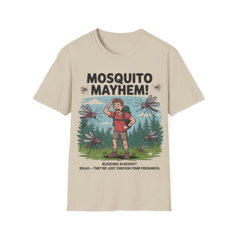 Mosquito Mayhem — Fun Summer Tee for Outdoor Lovers