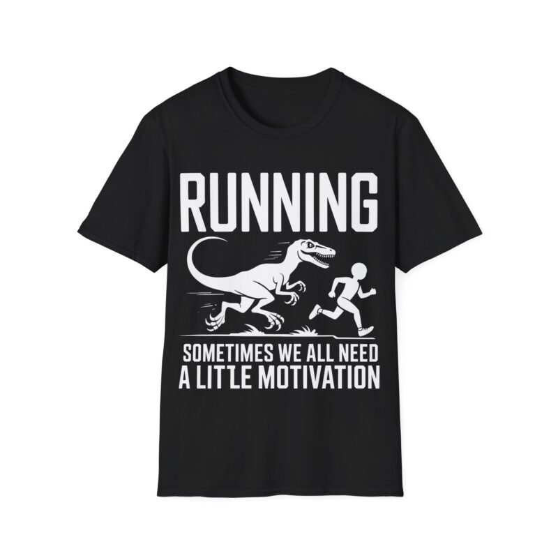 Unisex Dinosaur Running Motivation T-Shirt