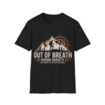 Out of Breath Hiking Society — Perfect Gift Tee for Outdoors