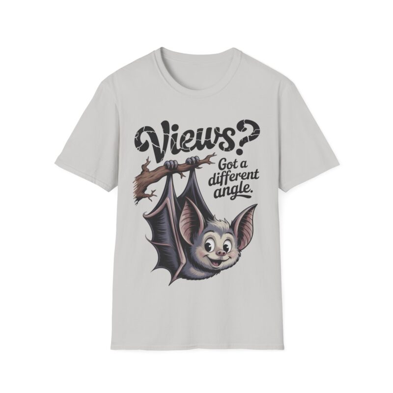 Funny Bat "Different Angle" T-Shirt - Unique Views Tee