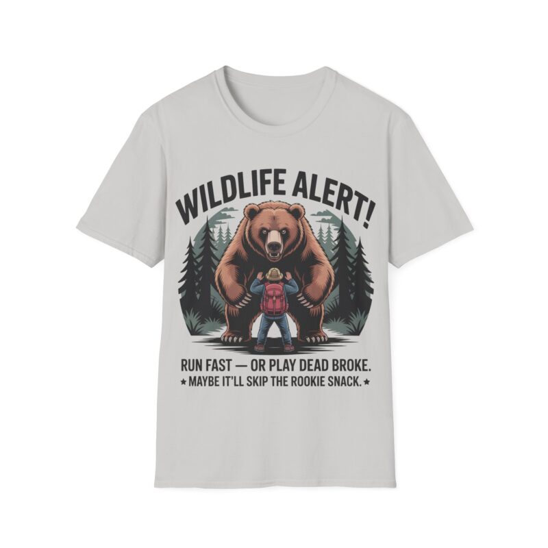Wildlife Alert Unisex T-Shirt - Fun Outdoor Adventure Tee