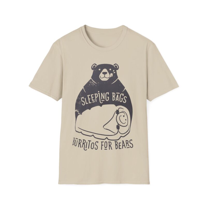 Sleeping Bags for Burritos — Bear-Themed Tee