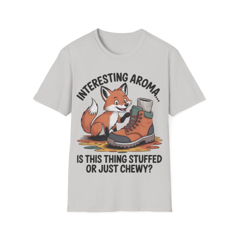 Funny Fox Graphic T-Shirt - "Interesting Aroma" for Animal Lovers