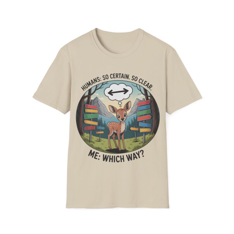 Whimsical Deer — Charming Tee for Nature Lovers