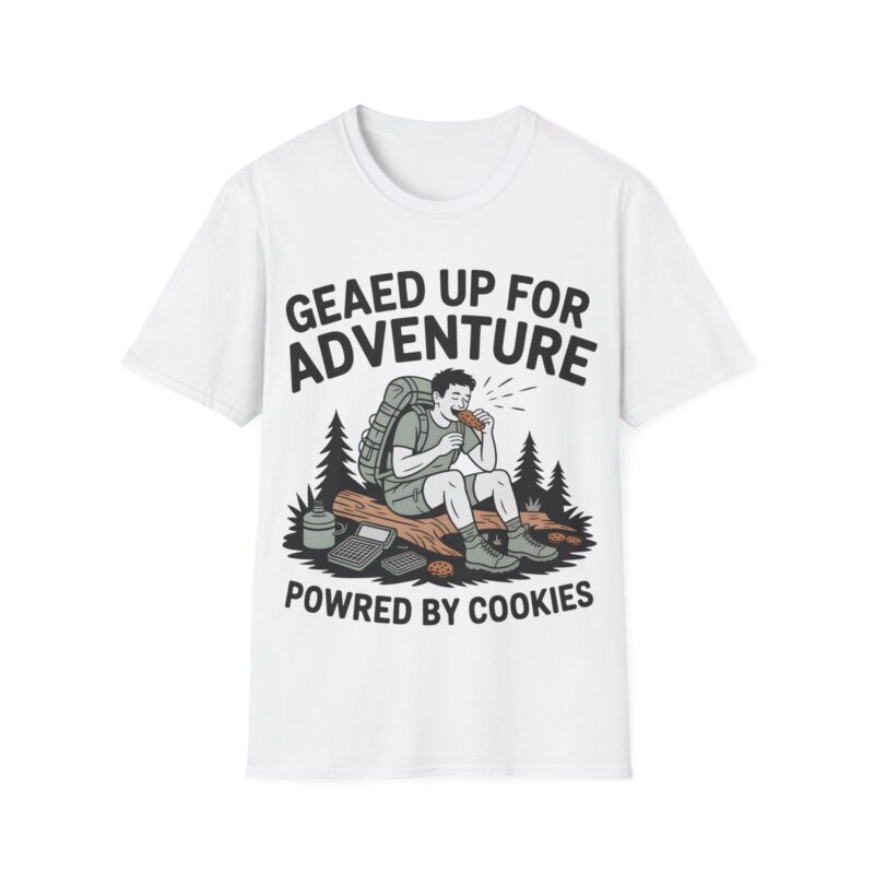 Adventure Time Hiker Tee - "Powered by Cookies"