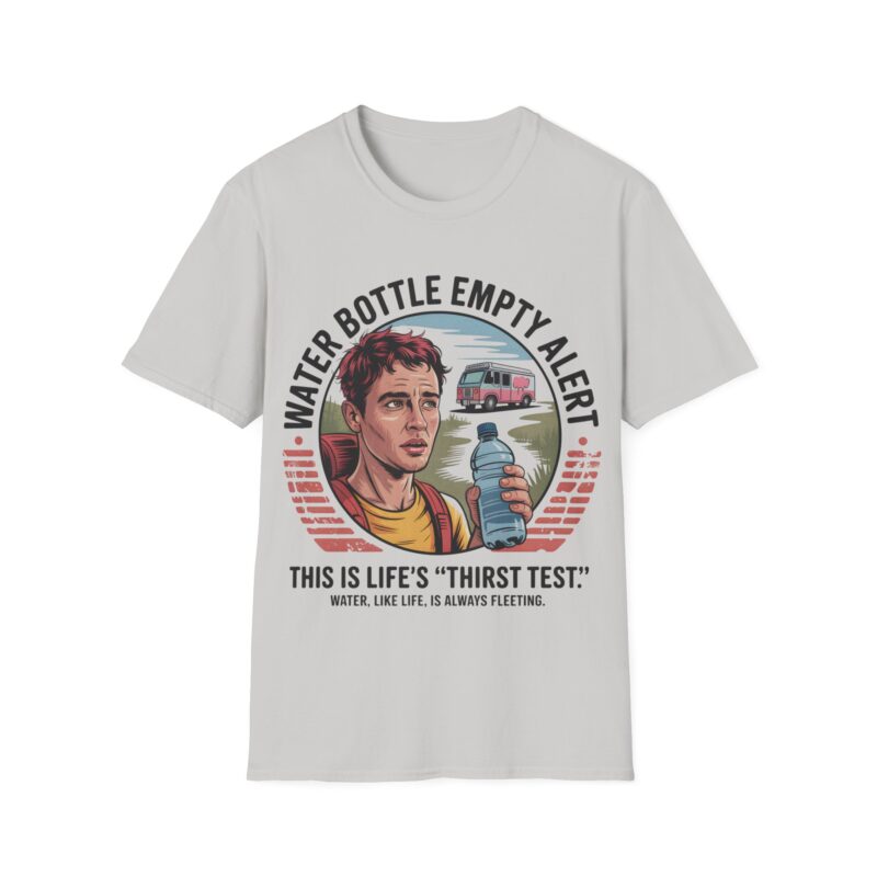 Water Bottle Empty Alert — Funny Tee for Hydration Lovers