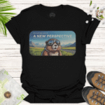 A New Perspective – Inspirational Unisex Casual T-Shirt - black