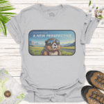 A New Perspective – Inspirational Unisex Casual T-Shirt - ice grey