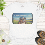 A New Perspective – Inspirational Unisex Casual T-Shirt - white