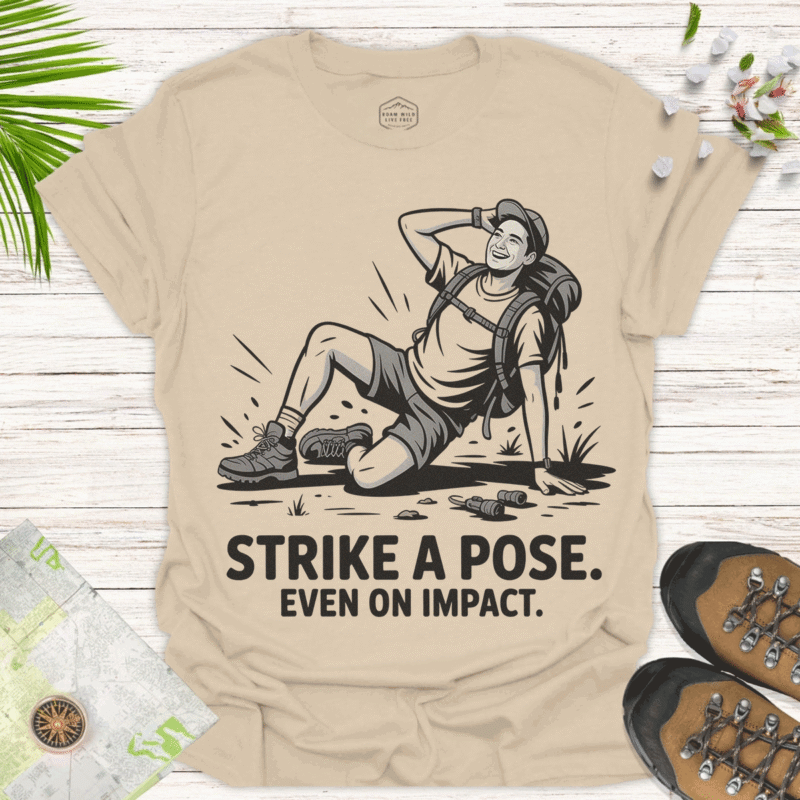 Adventure Ready Apparel Strike a Pose, No Matter What. - sand