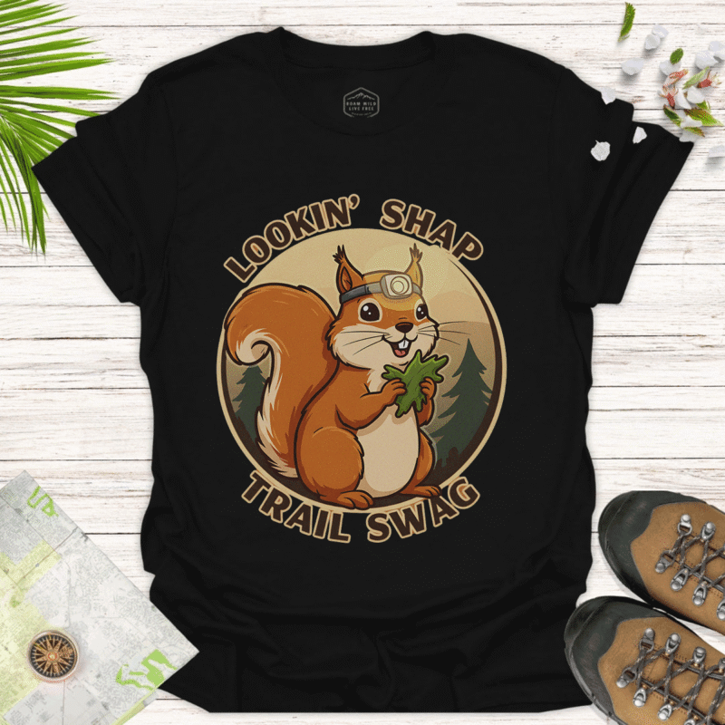 Funny Animal Shirt – Perfect Gift for Nature Lovers - black