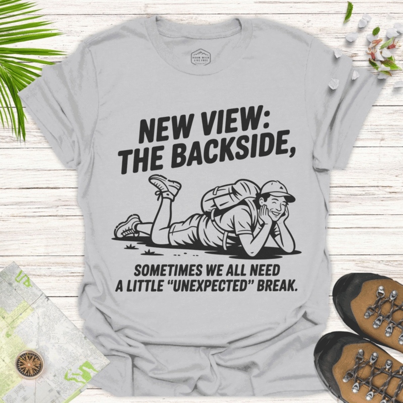 Funny Hiker Shirt Sometimes You Need an “Unexpected” Break - ice grey