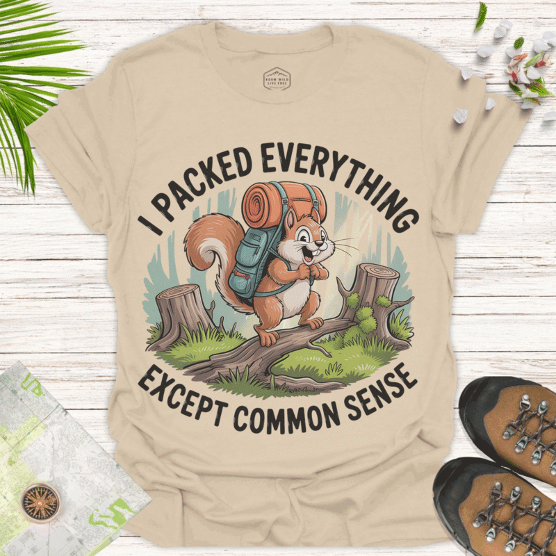 Outdoor Adventure Tee – Funny Gift for Nature Lovers - sand