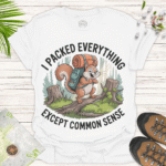 Outdoor Adventure Tee – Funny Gift for Nature Lovers - white