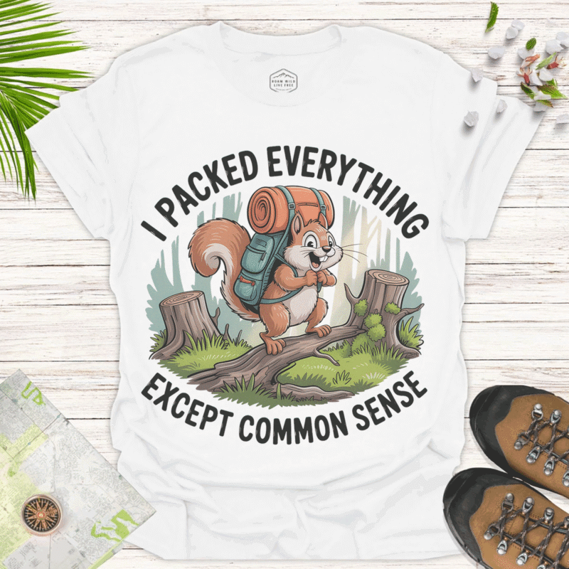 Outdoor Adventure Tee – Funny Gift for Nature Lovers - white