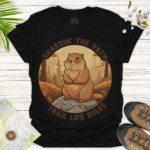 Trail Life Shirt for Outdoor Enthusiasts and Nature Lovers - black