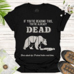 Gift Wrapped Laughs – Hilarious Tee for Casual Days - black