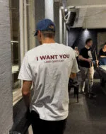 I WANT YOU I JUST CAN'T FLIRT - white (2)