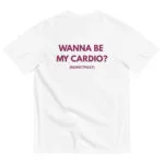 WANNA BE MY CARDIO - white