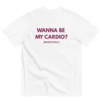 WANNA BE MY CARDIO - white