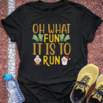 Oh What Fun T-Shirt - Black