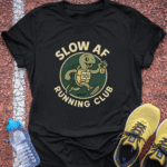 Slow AF Club T-Shirt - Black