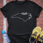 Run North Carolina - Black