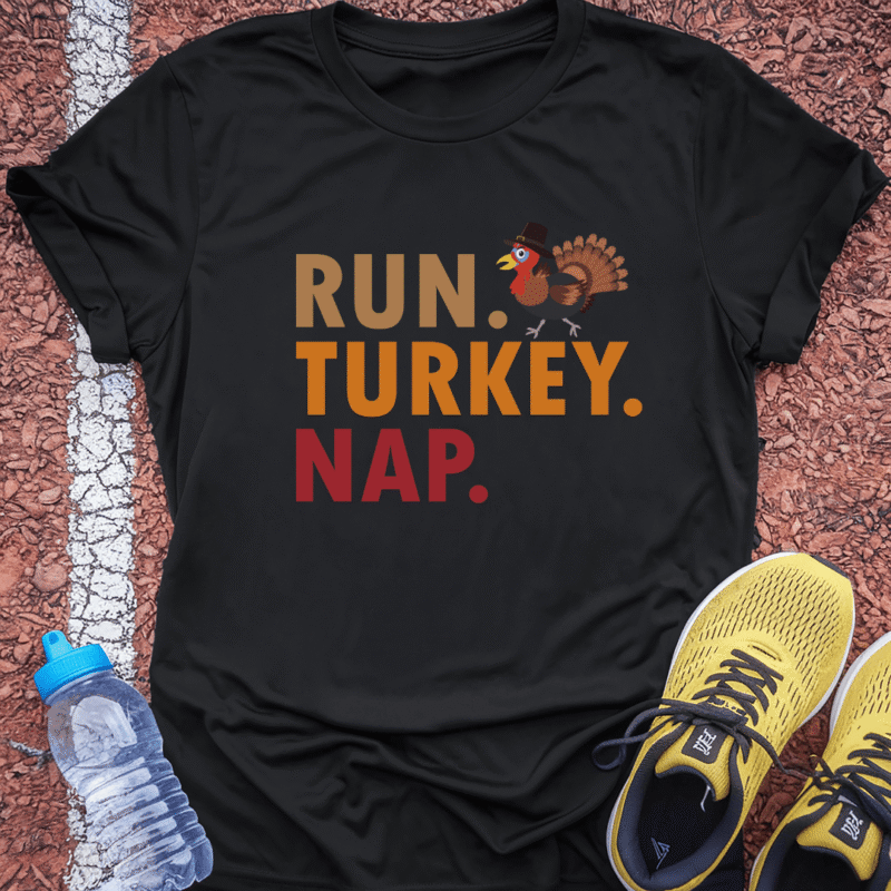 Run Turkey Nap - Black