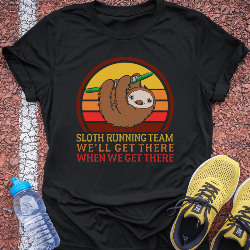 Sloth Running Team - Black