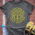 Trail Runner T-Shirt - Charcoal