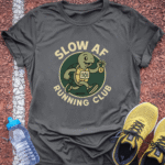 Slow AF Club T-Shirt - Charcoal